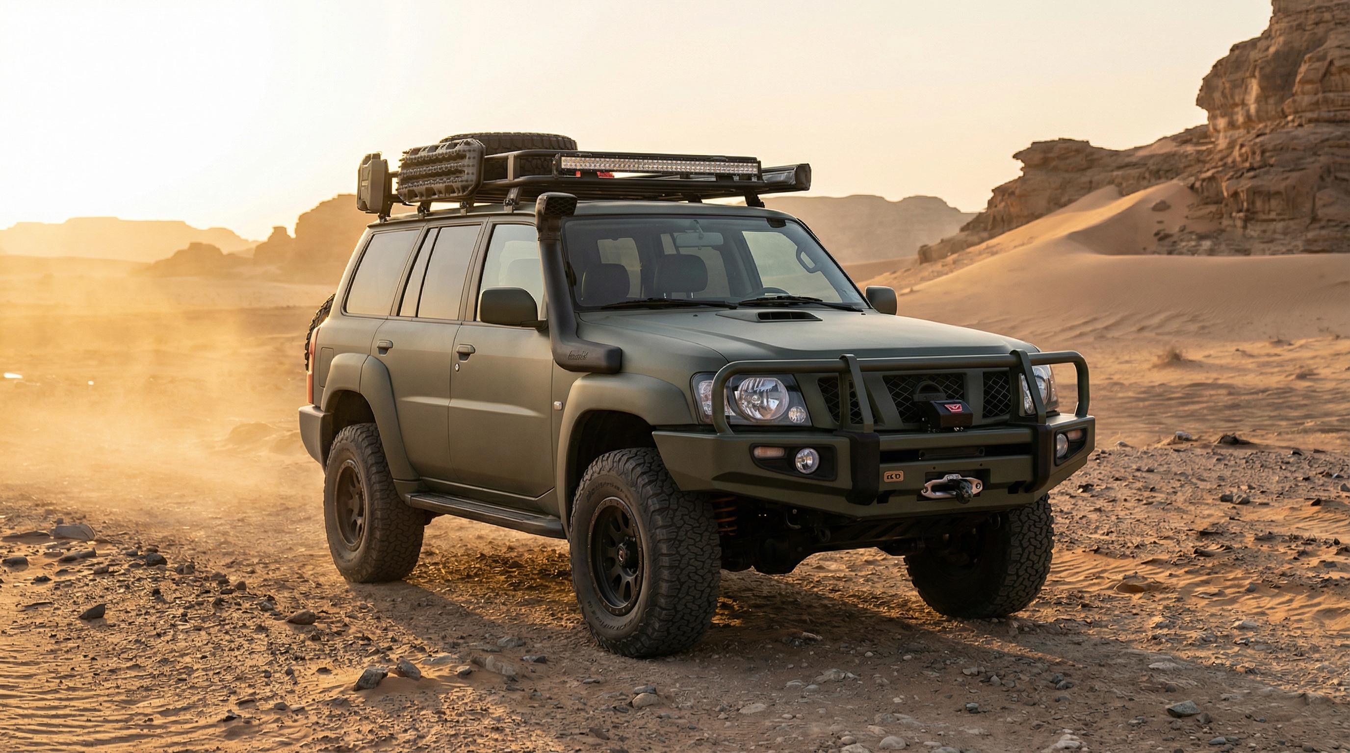 抖阴越野车沙漠穿越改装视频